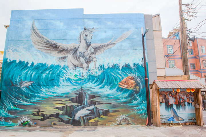 馬沙溝3D彩繪村